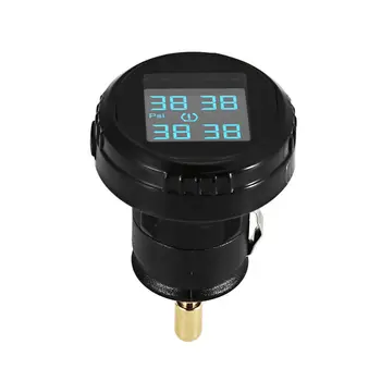 

Wireless Smart Car Styling TPMS Digital Tire Tyre Pressure LCD Monitoring System 4 External Sensors Kit High Quality Accessories