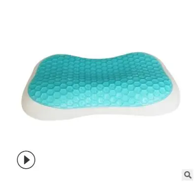 Высококачественная Подушка с эффектом памяти, белая гелевая Подушка для кровати, синяя охлаждающая Ортопедическая подушка для детей 3-12 лет