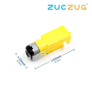 

1pcs TT Motor 130motor Smart Car Robot Gear Motor for Arduino DC3V-6V DC gear motor