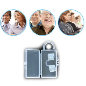 

Snoring Stop Apnea Guard Breathing Health Care Sleeping Aid Effective Mini Reusable Night Useful Nose Clip Safe Soft Silicone