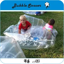 Футбольный мяч с пузырьками, мяч для Тела Зорб, надувной футбольный костюм с пузырьками из ТПУ 1,5 м для взрослых