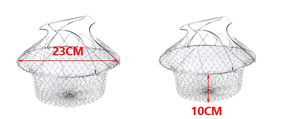 LETAOSK складной штамм жарки корзина ситечко моющиеся гаджеты домашний кухонный инструмент