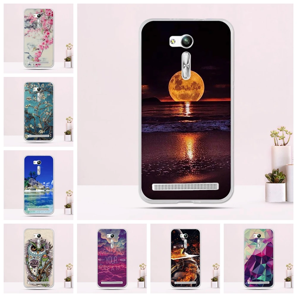 

Phone Cases For Asus Zenfone Go ZB552KL Case Back Cover Fundas For Asus Zenfone Go ZB552KL Case Silicone TPU Ultra Thin Covers