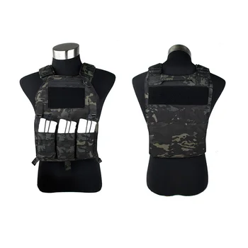 

Multicam Black 419 Tactical vest with Magazine Pouch MCBK