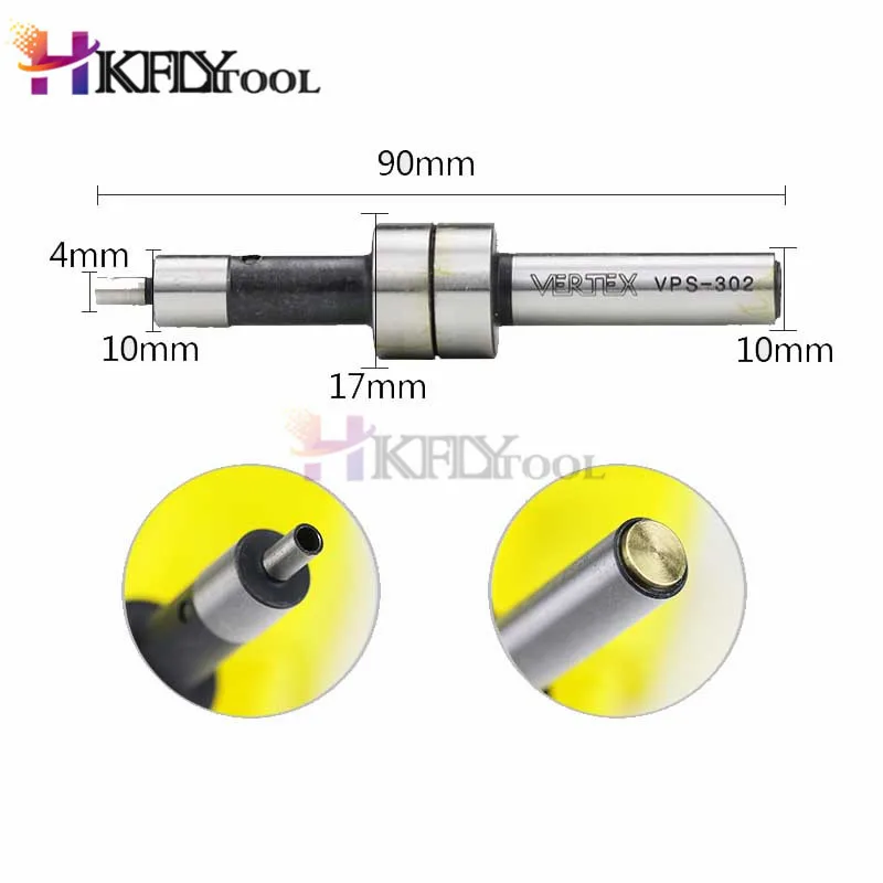 10 мм антимагнитный краевой искатель сенсорный точечный датчик титанизационный желтый окптический быстро найти рабочие края для фрезерного инструмента и токарного станка