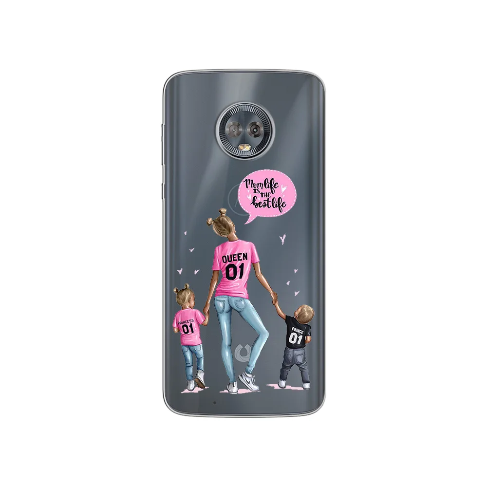 Ciciber для Motorola Moto ONE E5 G5 G5S G6 C Z2 Z3 P30 G4 E4 Play Plus power M X4, мягкие чехлы для телефонов из ТПУ, чехол для супермамы