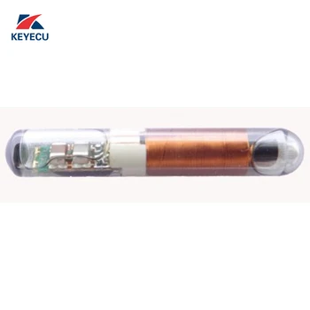 

KEYECU Pack of 10 , 4D60 Glass Transponder Chip Blank (TP06/19)