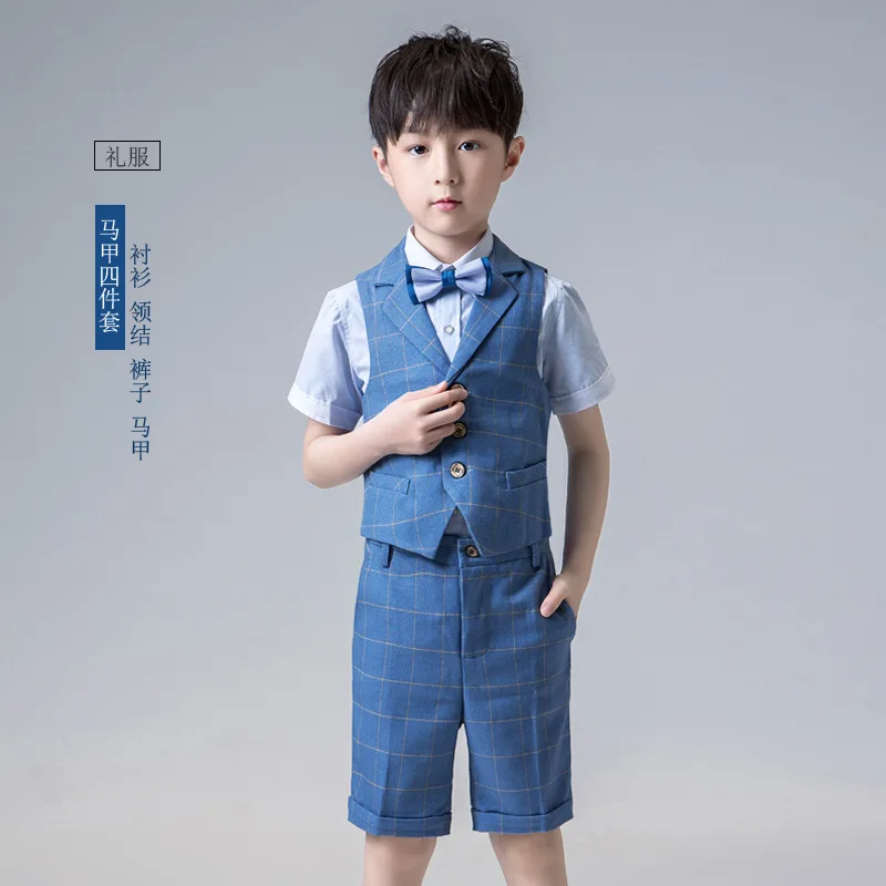2019 Short Suit for Boy Single Breasted Boys suits for Weddings Costume Boys blazers for Summer Wear 2019 Short Suit for Boy Single Breasted Boys suits for Weddings Costume Boys blazers for Summer Wear