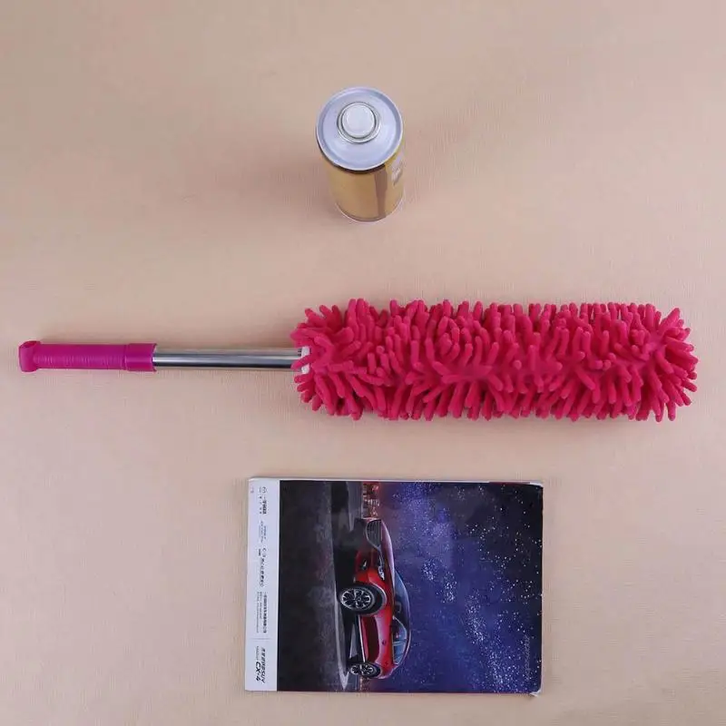 Телескопическое полотенце из микрофибры для чистки машины Duster щетка для воска(случайный цвет