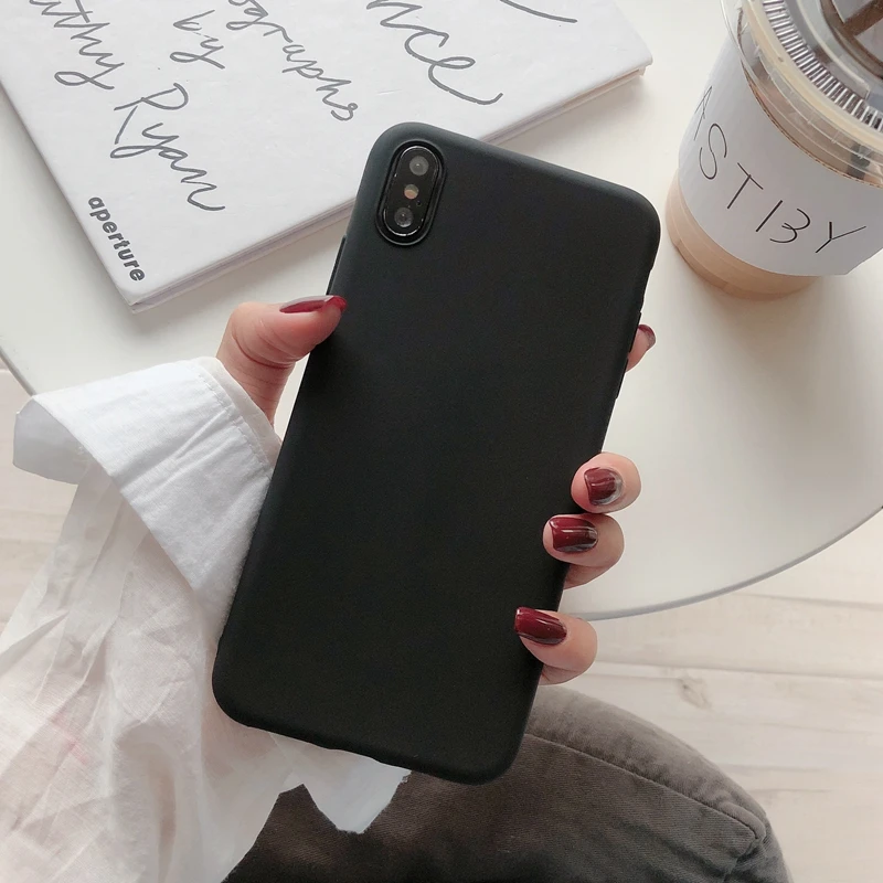 Мягкий тонкий чехол из ТПУ для Apple iPhone 5 6 7 8 Plus SE X XR Xs Max 11 12 PRO MAX|Бамперы| |