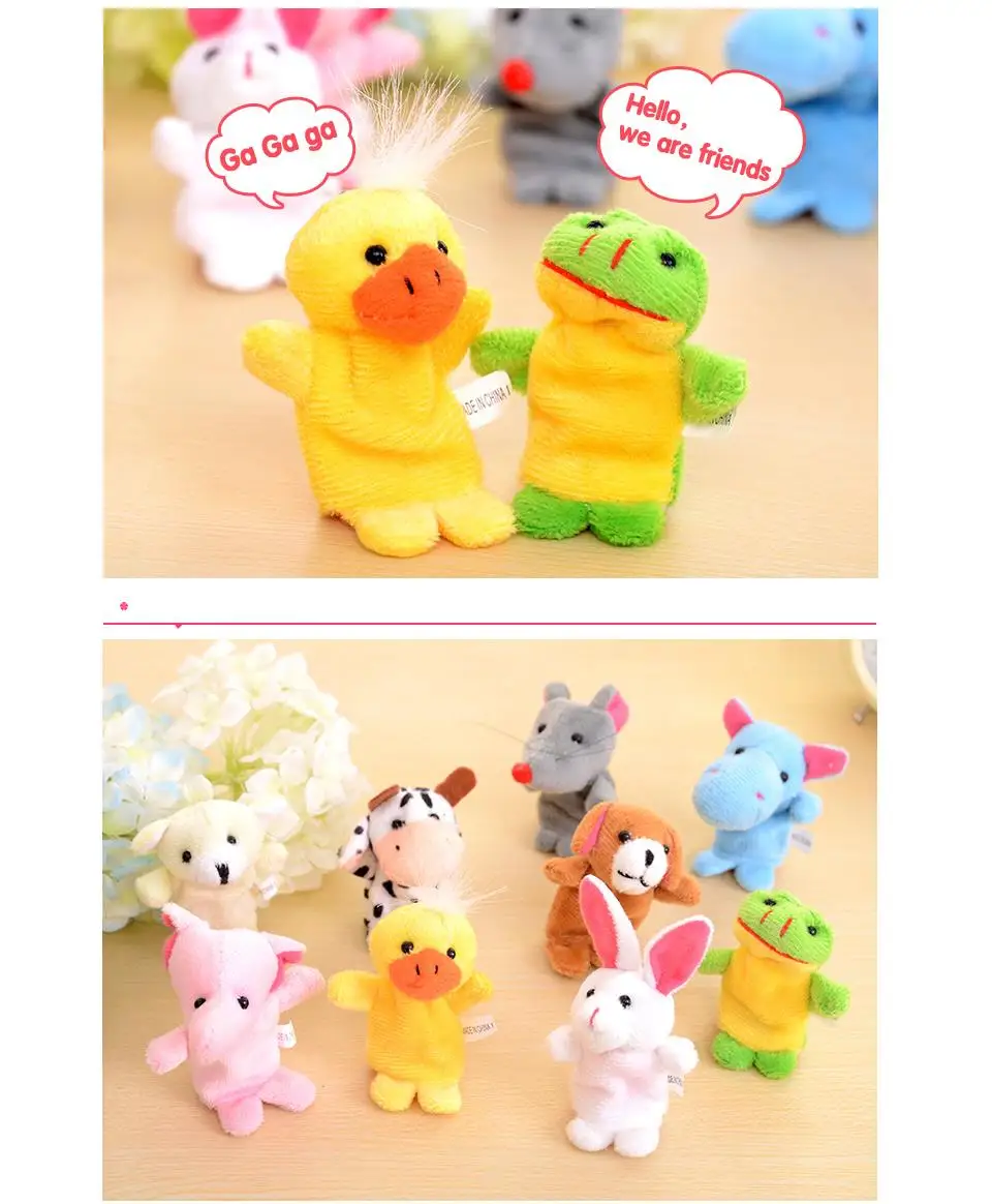 1pcs small animals finger dolls toys puppets cute small animal finger doll double fabric smooth thread puppets 1pcs small animals finger dolls toys puppets cute small animal finger doll double fabric smooth thread puppets