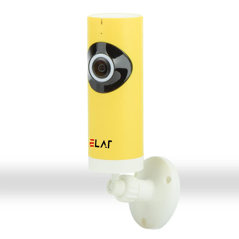 

ELAF 720P HD IP Camera 180 Degree Fisheye IR CCTV Camera Wireless Motion Detection Alarm Night Vision Baby Monitor MINI Camera