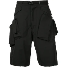 27-44 Новинка мужская одежда стилист моды комбинезон со множеством карманов карман сплайсинга повседневные брюки плюс размер костюмы