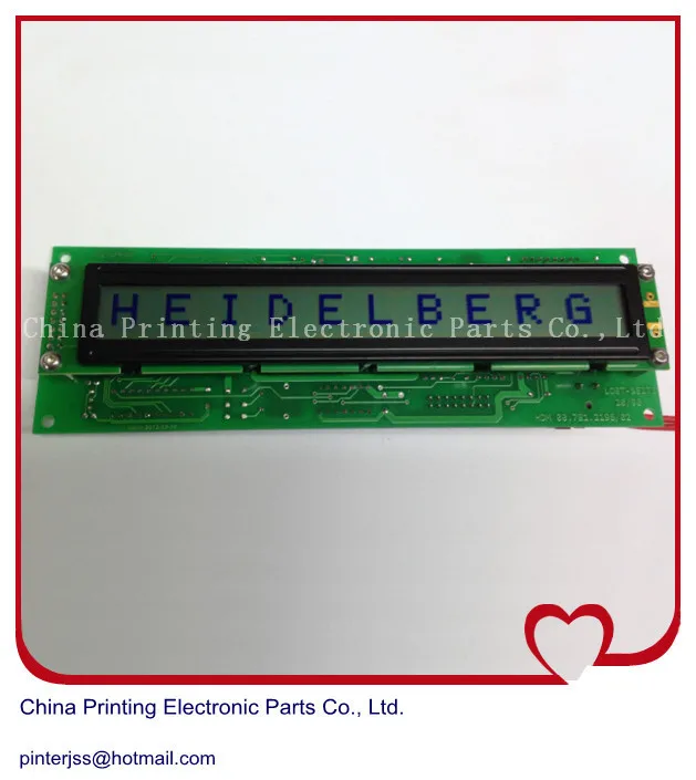 

(only display)Heidelberg MID control display screen and is compatible motherboard MID93 00.781.2196/02