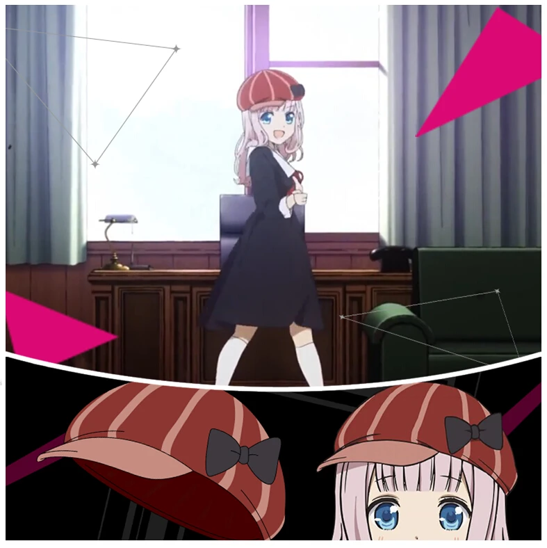 Anime Kaguya Sama Love Is War Fujiwara Chika Casquette De Cosplay Chapeau Raye Marron Avec Nœud Noir Chapeaux Bongrace Pour Filles Aliexpress Anime Kaguya Sama Love Is War Fujiwara Chika Casquette De Cosplay Chapeau Raye Marron Avec Nœud Noir Chapeaux Bongrace Pour Filles Aliexpress