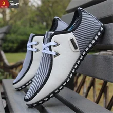 Mode Für Männer Casual Schuhe Lace up Fahren Schuhe Italienische Wohnungen Beleg Auf Müßiggängern Zapatillas Hombre GRÖßE 38-47