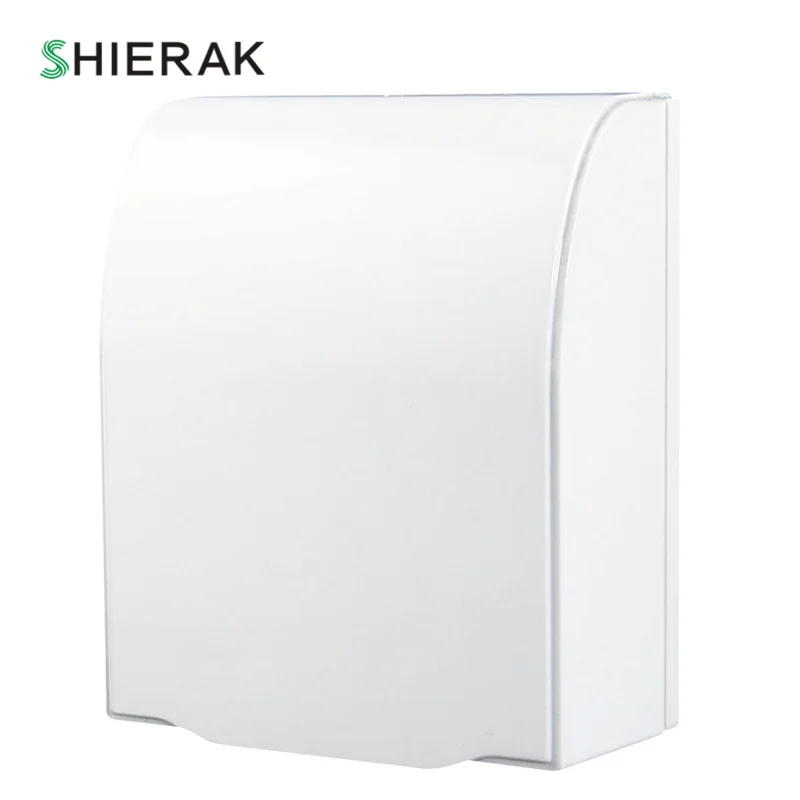 

SHIERAK 86 Type Household Bathroom Wall Switch Socket Waterproof Cover Outdoor Anti-splash Box 111*95*45mm