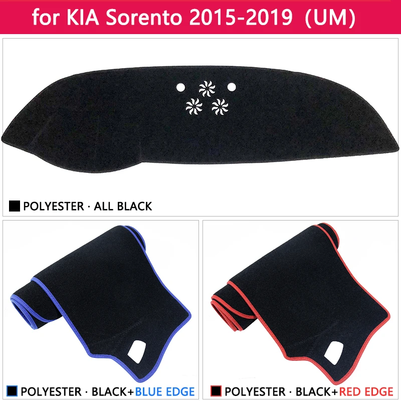  for KIA Sorento UM 2015 2016 2017 2018 2019 Anti-Slip Mat Dashboard Cover Pad Sunshade Dashmat Carp