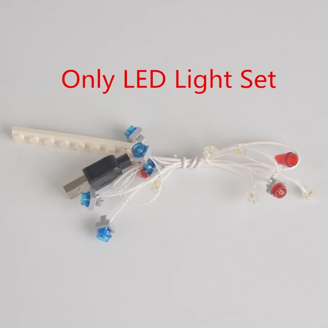 JOY MAGS LED Light Kit For 21108 Ghostbusters Ecto-1 , (NOT Include Model)