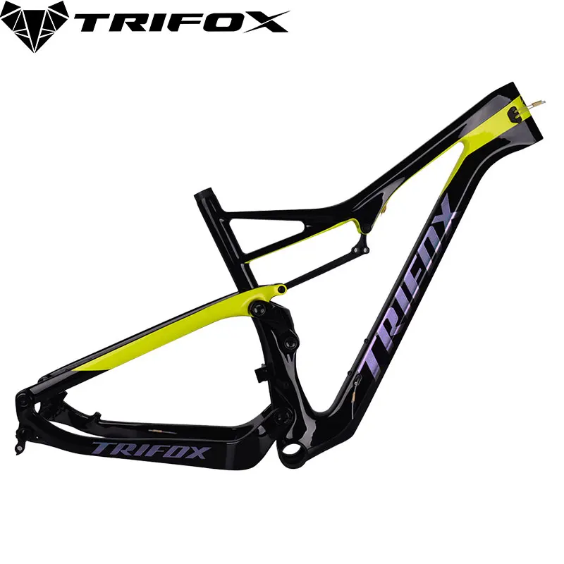 TRIFOX карбоновая mtb рама 29er карбоновые дисковые тормоза MTB велосипедная Рама T1000 UD матовая карбоновая рама