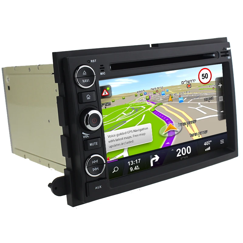 Clearance HIFIF HD Quad Core Android 7.1 Car DVD For Ford Fusion Explorer 500 F150 F250 F350 Edge Expedition Mustang Radio GPS Navigation 2