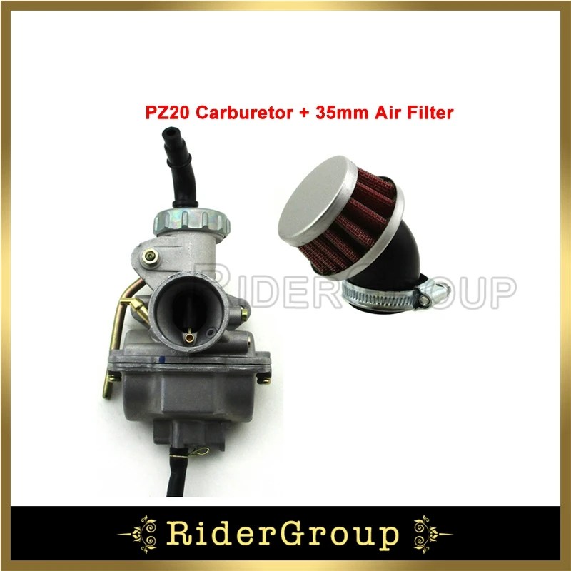 PZ20 20 мм Carb 35 Очиститель воздушного фильтра для Honda XR75 XR80 XR80R XL75 XL80 Pit Dirt Bike 50cc 70cc 90cc