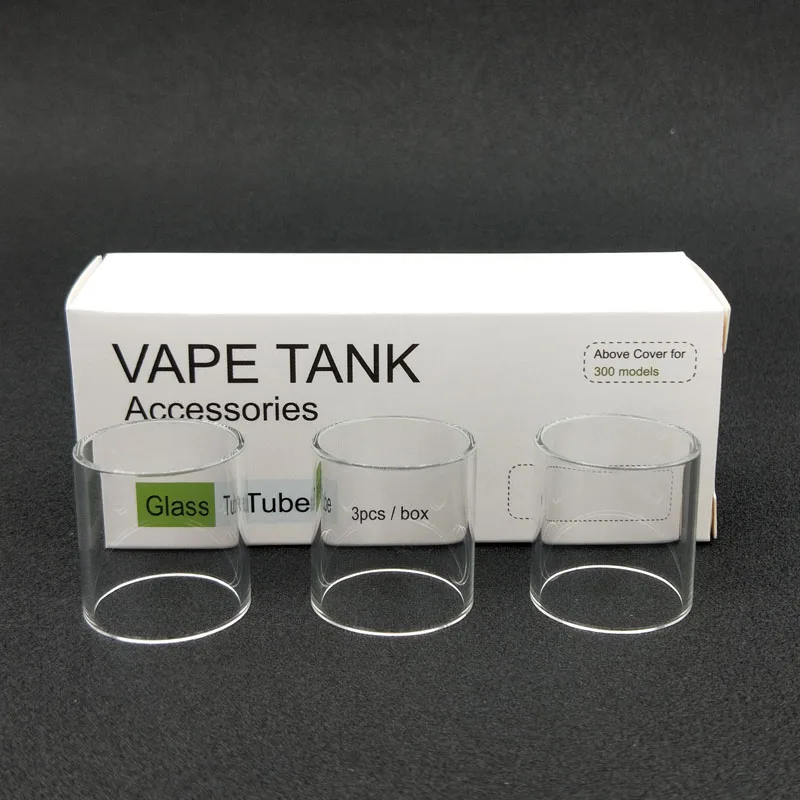 

3pcs High Quality Authentic Replacement Pyrex Glass Tube for JOMOTECH Lite 40w Kit Lite 40 Atomizer Tank 3ml Capacity