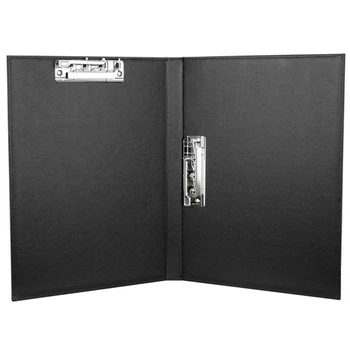 

A4 File Folder Loose-Leaf Organizer Clipboard Metal Spring Action Clamp Binder Business Office Conference Documents Refillable