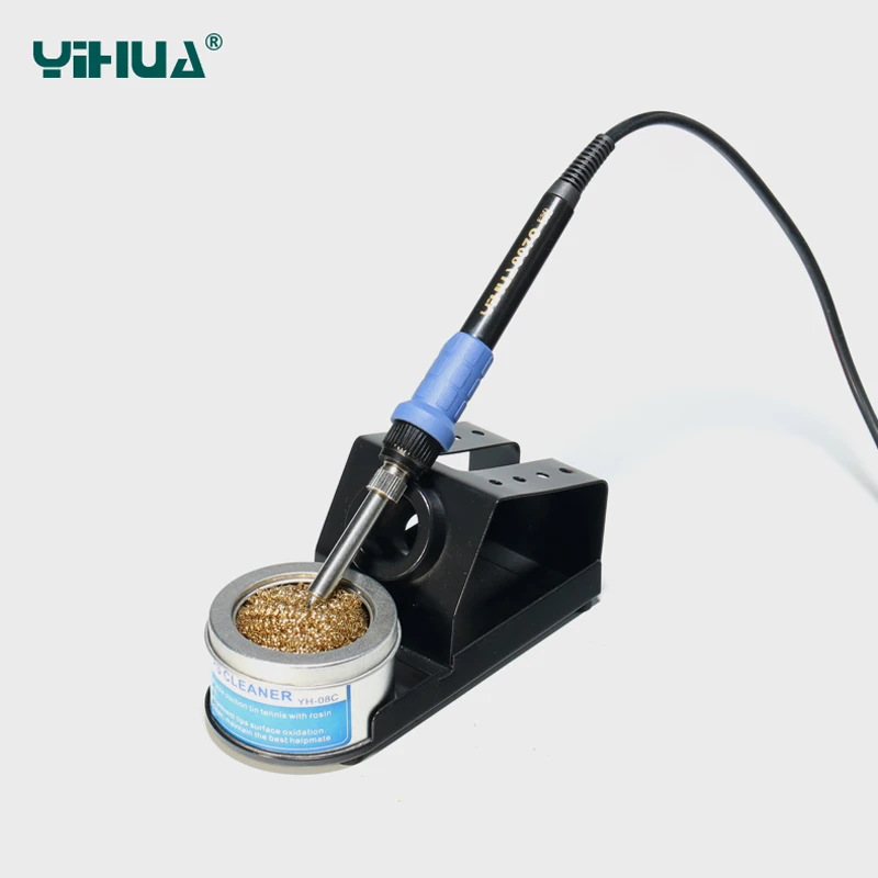 YIHUA 853D 1A USB Высокая мощность паяльная станция с питание горячего воздуха для