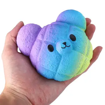 

Original Kawaii Kawaii Cartoon Galaxy Bear Squishy Slow Rising Cream Scented Stress Reliever Toy Collection Cure Gifts 7.4