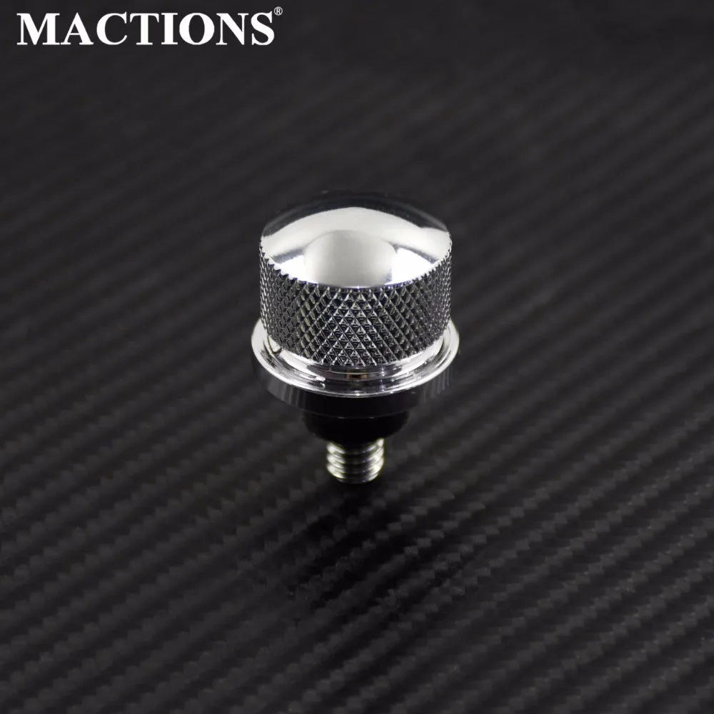 

Motorcycles Rear Seat Bolt Fender Bolt Screw 1/4"-20 Thread Chrome For Harley Sportster Dyna Softail Street Glide 1996-2015