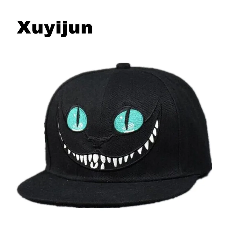 Xuyijun 2018 أليس العجائب شيشاير القط الكرتون قبعات البيسبول قبعات البق سيلفستر للرجال والنساء snapback