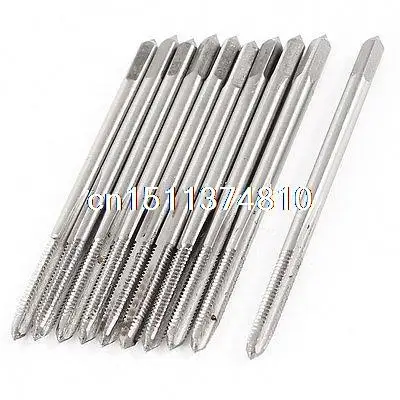 

High Speed Steel 3 Flutes H2 M2.5 Metric Thread Plug Taper Pipe Tap 10pcs
