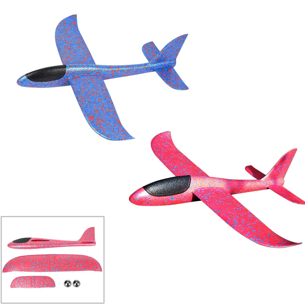 EPP mousse main jet avion extérieur lancement planeur avion enfants cadeau jouet 34.5*32*7.8cm jouets intéressants