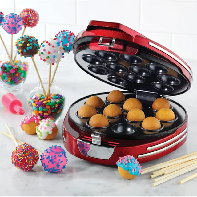 220V Cake Pop Maker Electric Baking Pan Breakfast Maker Octopus Ball