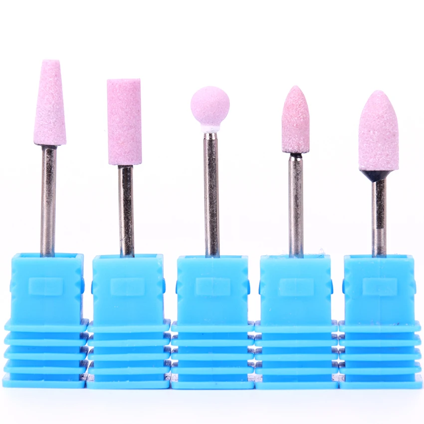 

1PC Ceramic Stone Nail Drill Bit Milling Cutter Clean Manicure For Electric Nail Drill Art Cutter Polishing Manicure Tools
