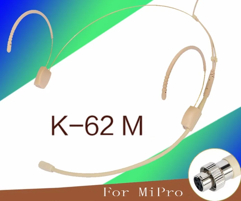 

Free Shipping Brand New Omni-directivity Radio Headset Microphone for For MiPro Wireless Belpack Transmitter - 4pin Mini Lock
