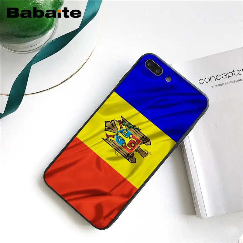 Babaite флаг Молдовы чехол для телефона для iphone 11 Pro 11Pro Макс 5 5Sx, 6, 7, 7 plus, 8, 8 Plus, X XS Max XR - Цвет: A7