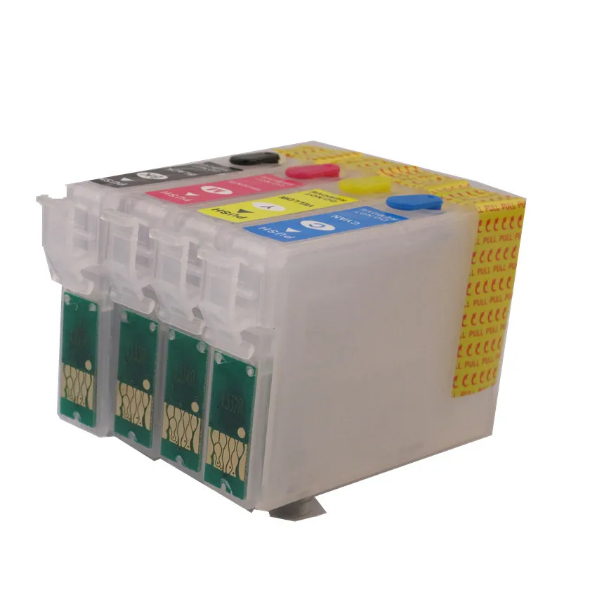 71 многоразовый картридж для принтера epson Stylus S20 SX110 SX100 SX105 S21 SX405 SX405WIFI BX300F BX3450F|refill hp