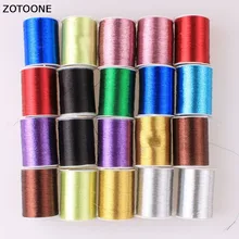 ZOTOONE 20 шт./лот цветная нейлоновая машинная вышивка швейные нитки для ручного шитья Ремесло патч рулевое колесо швейные принадлежности