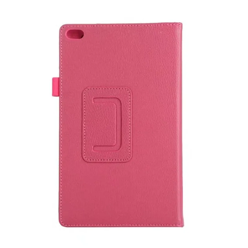Флип Smart Cover из искусственной кожи чехол для lenovo Tab 4 8 плюс TB-8704F/8704N/8704X8," Авто держатели планшета защитный чехол для телефона Капа случае - Цвет: rose red