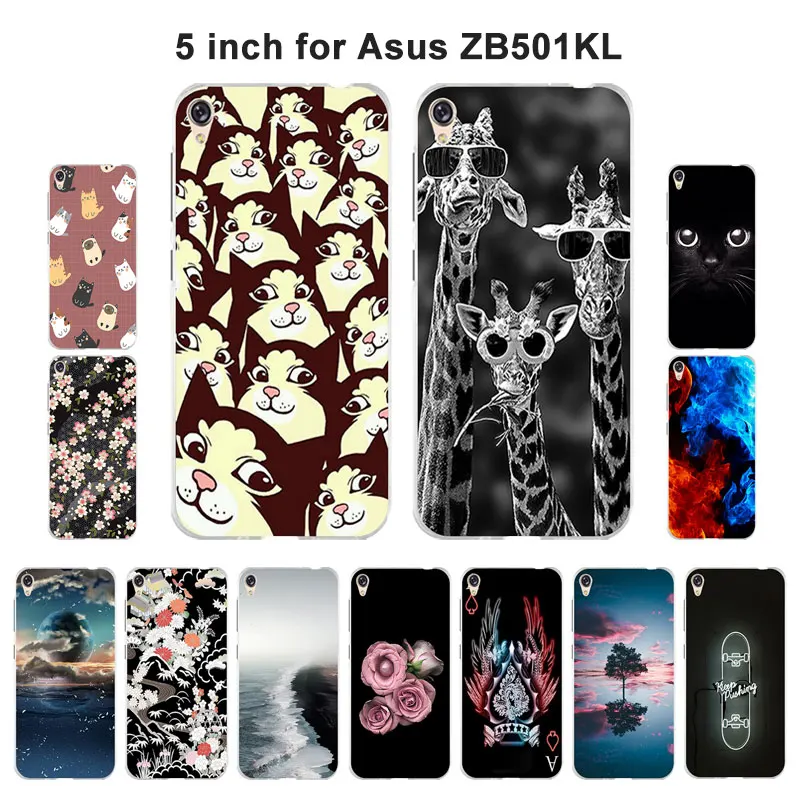 Мягкий ТПУ чехол для Asus Zenfone Live ZB501KL 5 0 &quotчехол Blaze окрашенный защитный | Мобильные