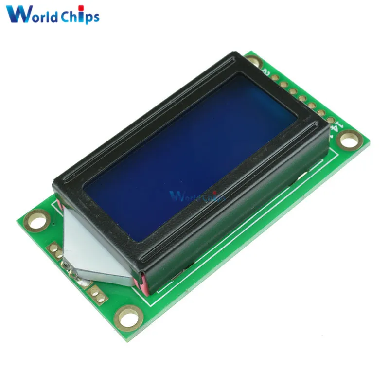 0802 LCD 8x2 символьный ЖК дисплей модуль 5V LCM Синяя подсветка для Arduino|lcd display module|display