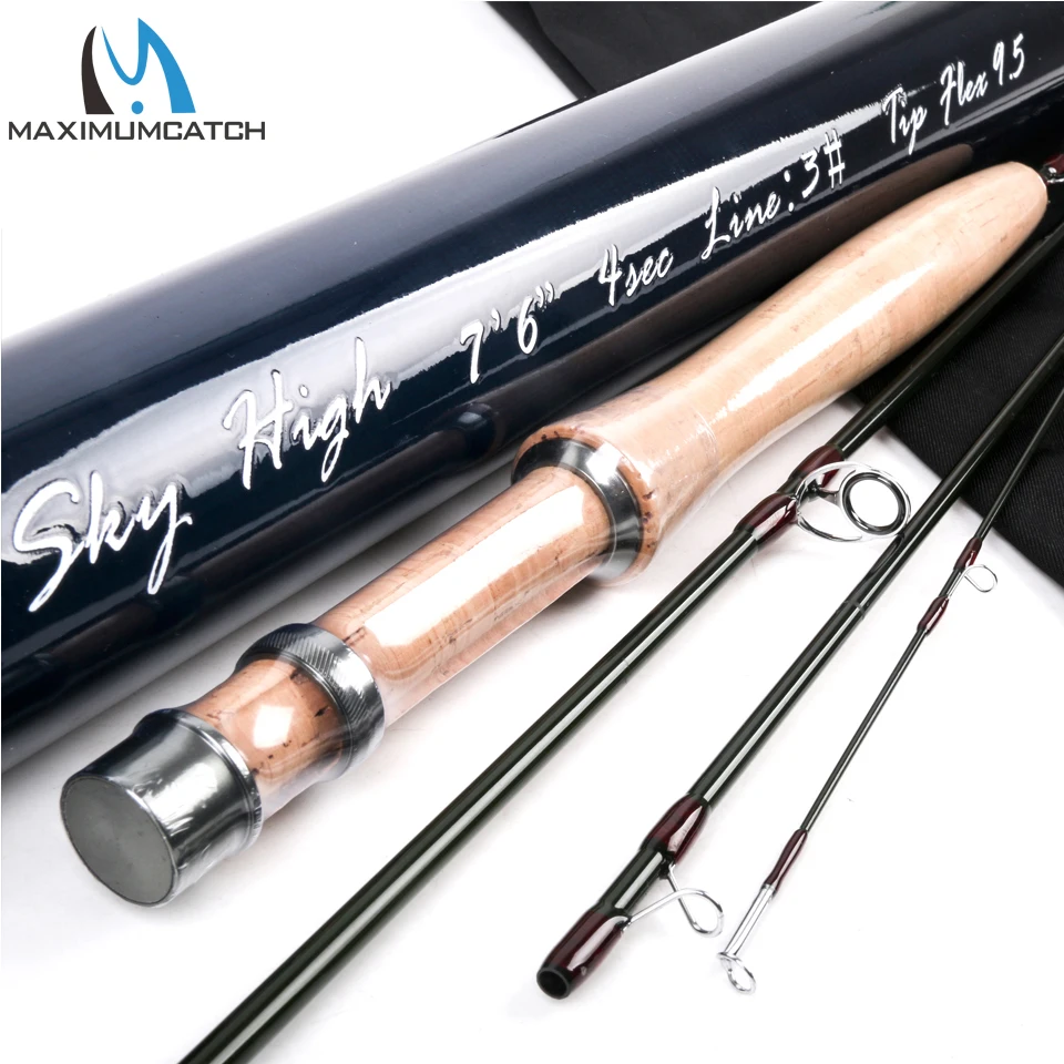 Maximumcatch Fly Fishing Rod IM12(40+46T) Carbon Skyhigh 7634 With