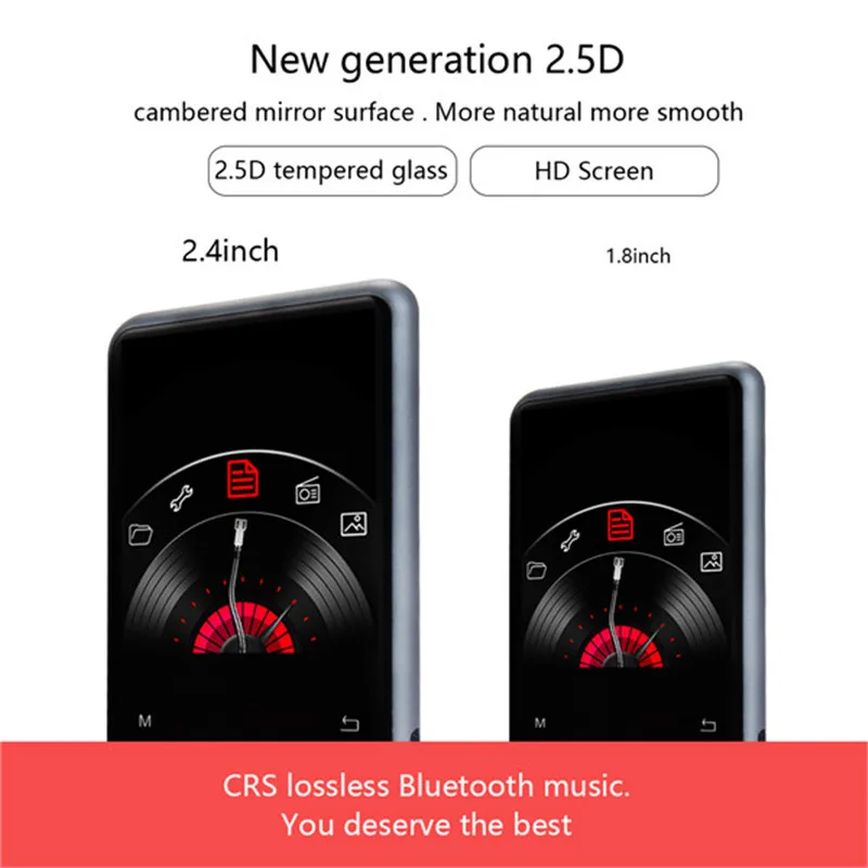DOITOP 500mah Touch Screen Mini Bluetooth MP3 Player Support E-books FM Radio Recording MP3 Music Player Built-in Microphone DOITOP 500mah Touch Screen Mini Bluetooth MP3 Player Support E-books FM Radio Recording MP3 Music Player Built-in Microphone