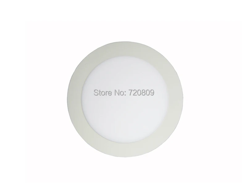 

10pcs/lot Free Shipping 12W Round Surface Mounted LED Panel Light Ceiling Lamp fixture Pure/Warm White