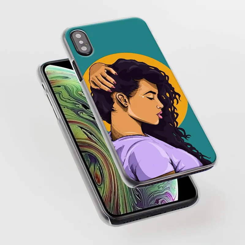 MELANIN POPPIN чехол для телефона для Apple iPhone X XR 7 8 Plus 6 6s Plus XS MAX 11 Pro Max SE чехол для телефона Coque