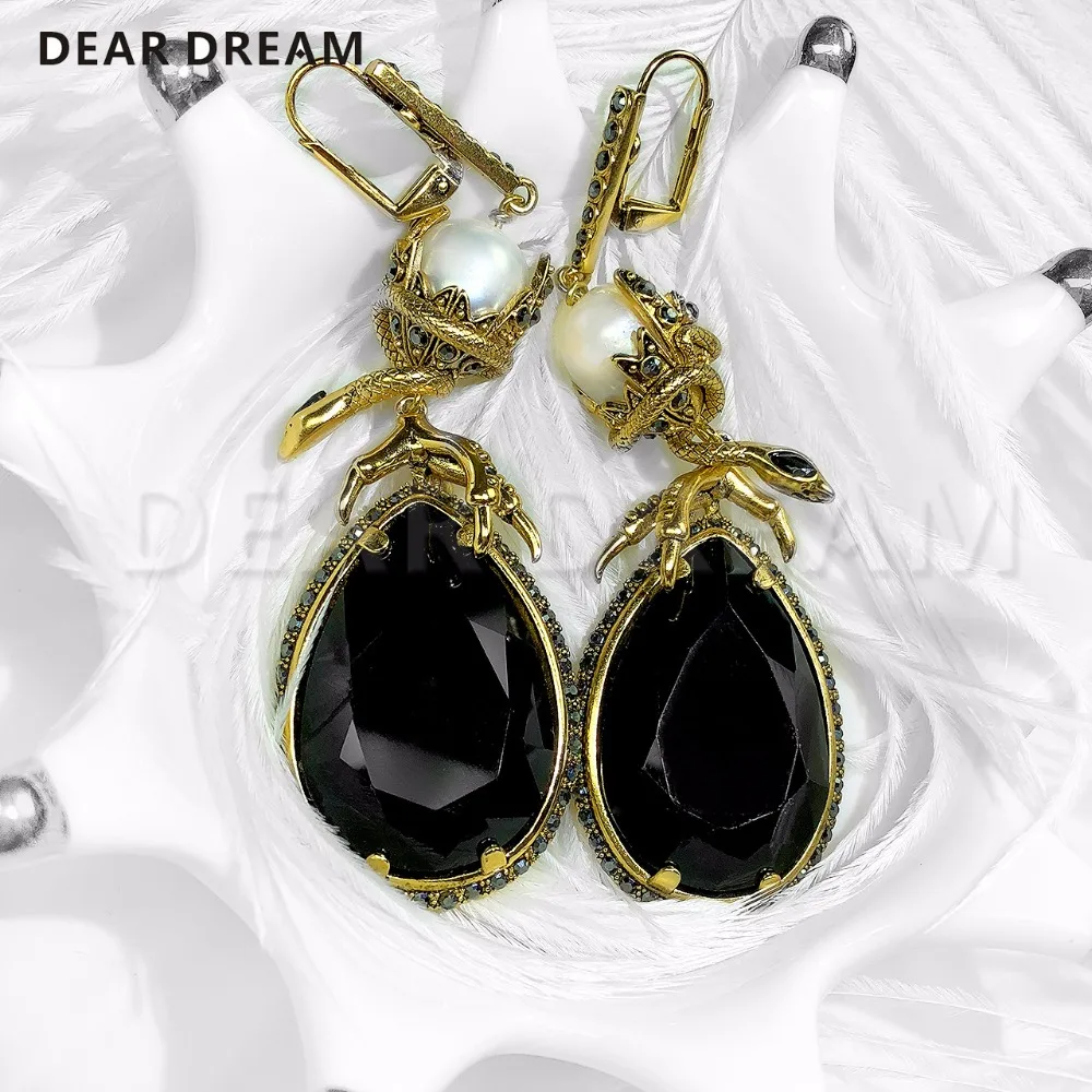 Fashion Snake Pendant Design Dangle Earrings For Women Gril Party Handmade Trendy Jewelry
Fashion Snake Pendant Design Dangle Earrings For Women Gril Party Handmade Trendy Jewelry
