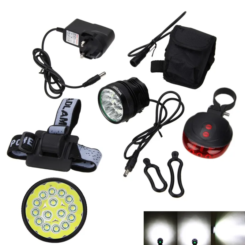 Фонарь велосипедный яркий из алюминиевого сплава 20000 лм 3 режима|t6 led bike light|bike lightled