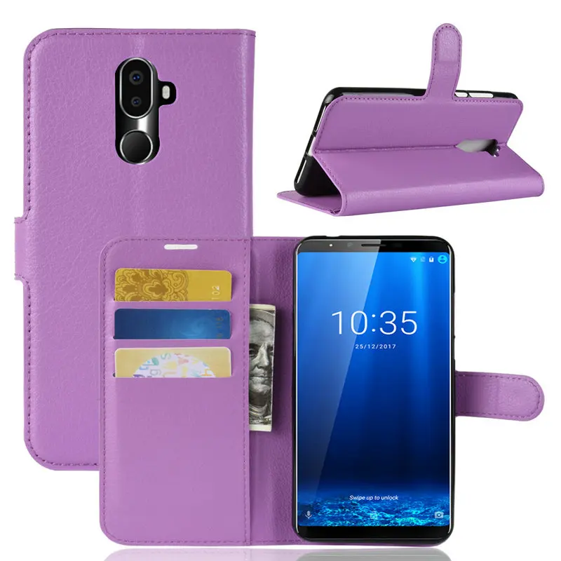 for Cubot X18 Plus 5.99" Wallet Phone Case for Cubot X18 Plus 5.99\" Flip Leather Cover Case Etui Fundas. 
